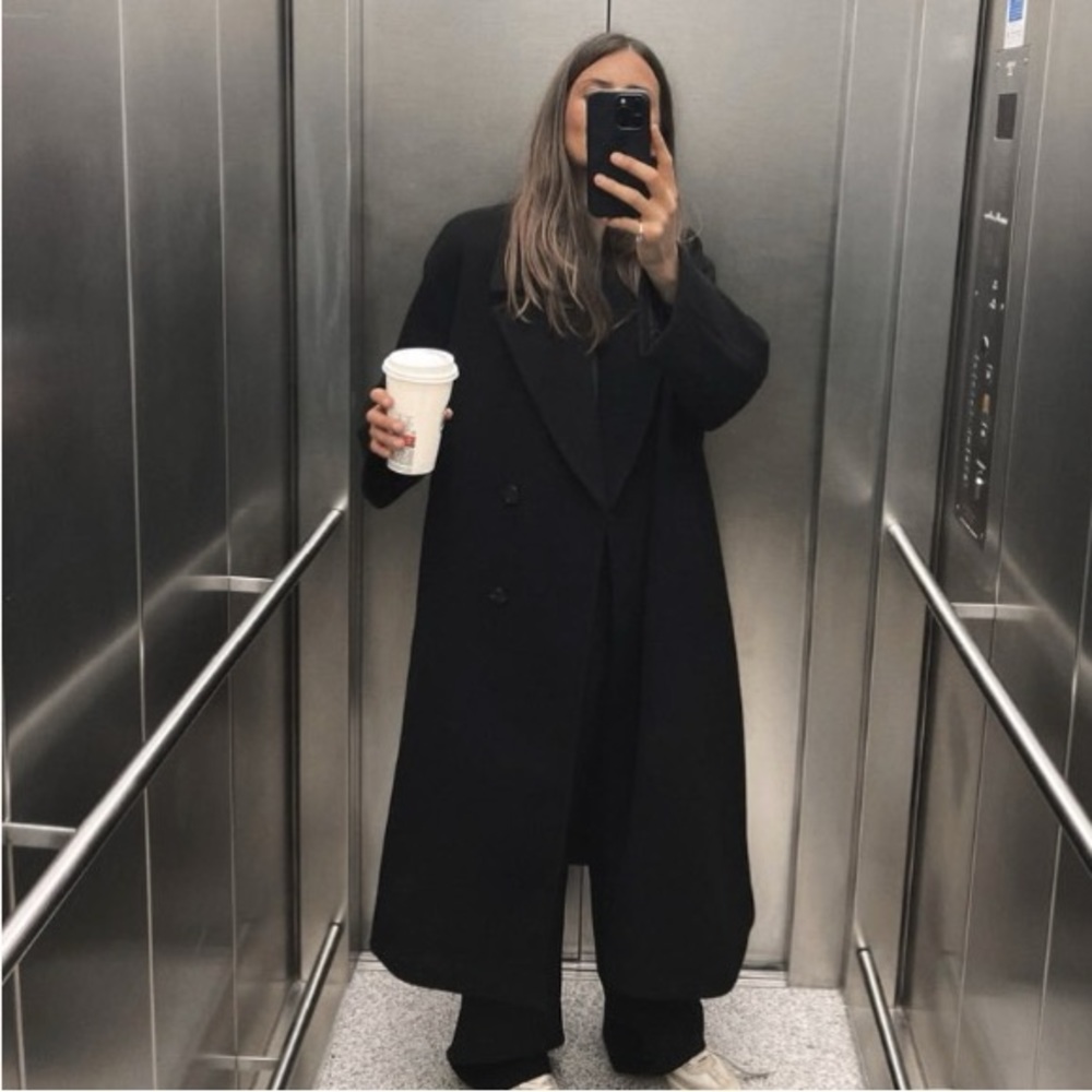 Black Trench/Pea Coat